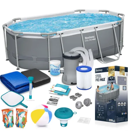 Piscină cu cadru Bestway 5614A 305 x 200 x 84 cm pentru grădină