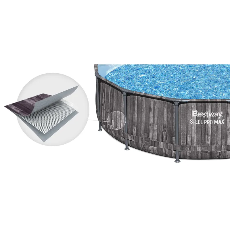 Structură rezistentă pentru piscină 427 x 107 cm în aer liber