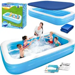 Piscină gonflabil familiară 305 x 183 x 56 cm 3în1 Bestway 54009