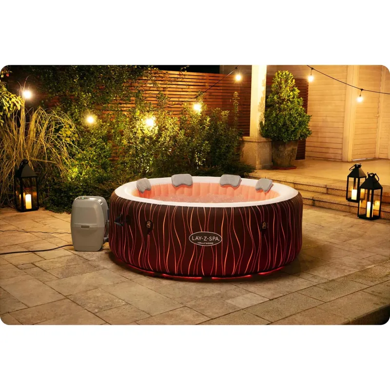 SPA Gonflabil Lay-Z Hollywood, relaxare în grădină sau pe terasă pe tot parcursul anului
