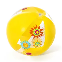 Minge de plajă 51 cm Galbenă Bestway 31036