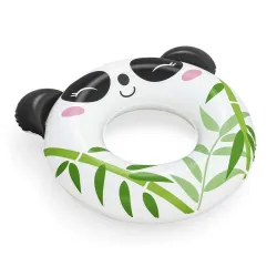 Inel de înot panda din material rezistent pentru siguranță