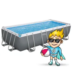Piscină de grădină 549 x 274 x 122 cm, perfectă pentru distracția de vară