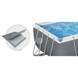 Ușor de montat piscină de grădină 549 x 274 x 122 cm pentru distracția în familie