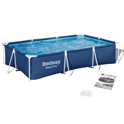 Piscină de grădină cu cadru 300x201x66cm 5-în-1 Bestway 56404N