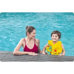 Vesta gonflabilă tropicală ideală pentru activități la piscină și plajă