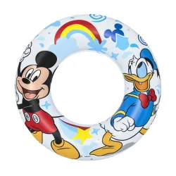 Colac de înot Mickey și Donald colorat, perfect pentru aventuri de vară în apă