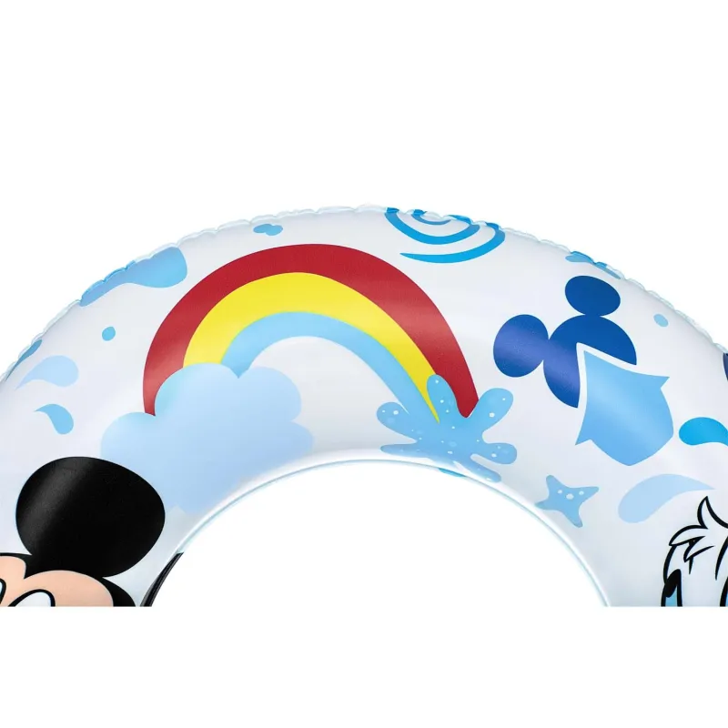 Inel de înot cu Mickey și Donald, fabricat din material durabil