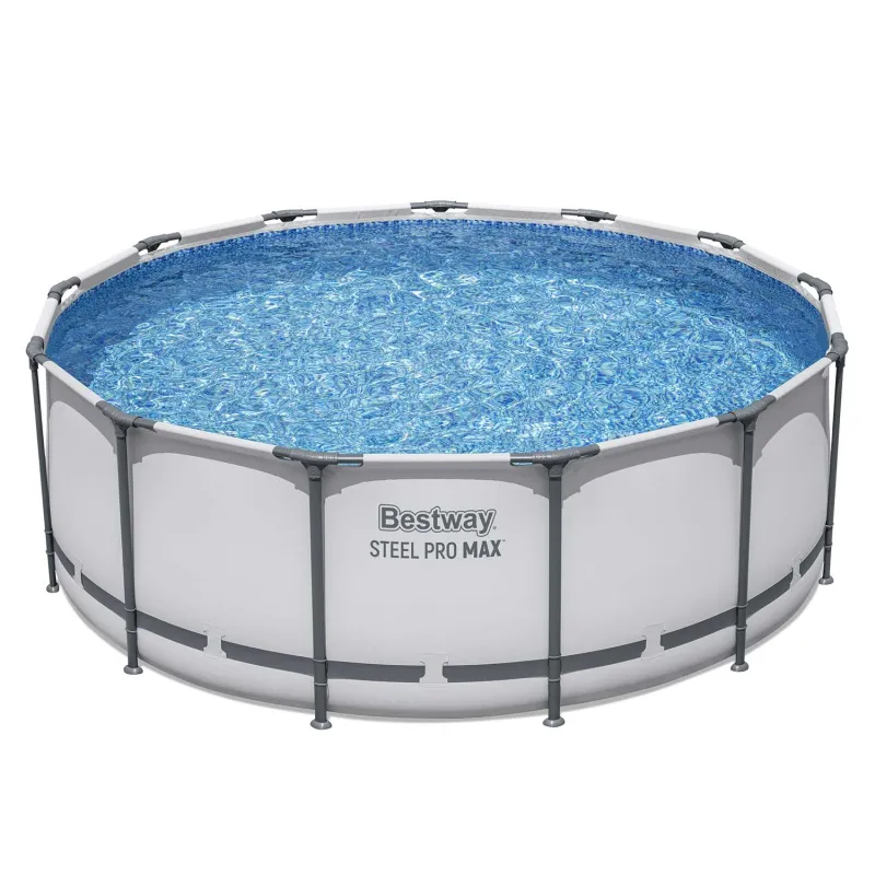 Piscină de grădină 396 x 122 cm, ideală pentru distracție de vară în aer liber