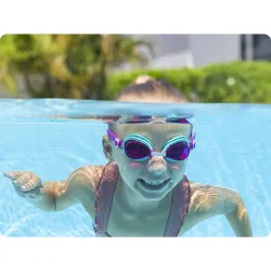 Ochelari de înot copii turcoaz, ideali pentru distracție la piscină