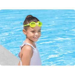 Ochelari de înot verzi, o alegere excelentă pentru copii în vară