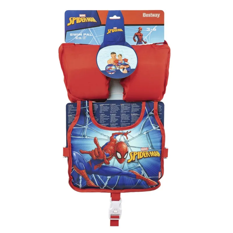 Vesta de înot Spider-Man 98795, excelent pentru lecții de înot la piscină sau în vacanță