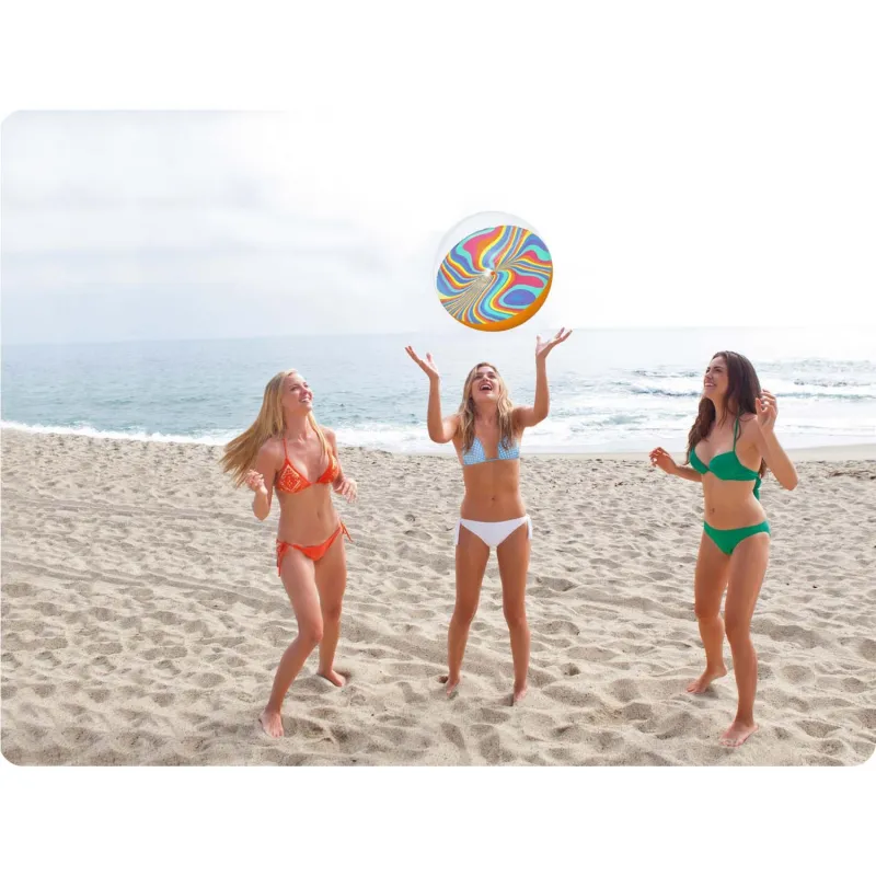 Minge de plajă gonflabilă 46 cm Bestway 31042, accesorii colorate pentru distracția de vară