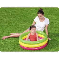 Piscină gonflabilă 70 x 24 cm, colorată și distractivă pentru copii