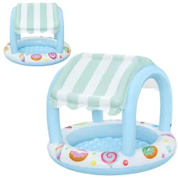 Piscină pentru copii cu baldachin 104 x 84 cm Bestway 52638