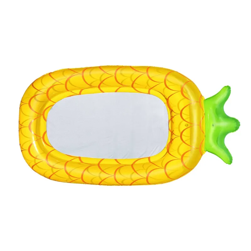 Saltea gonflabilă ananas, ideală pentru distracția de vară la apă