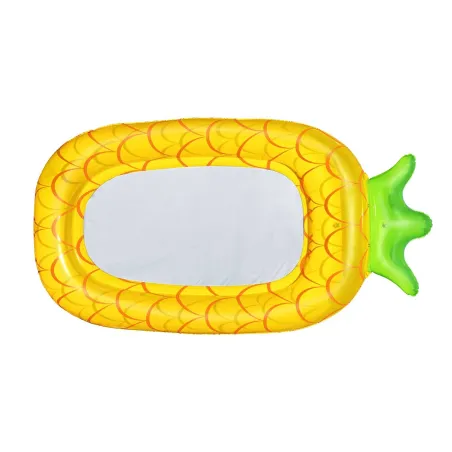 Saltea gonflabilă ananas, ideală pentru distracția de vară la apă