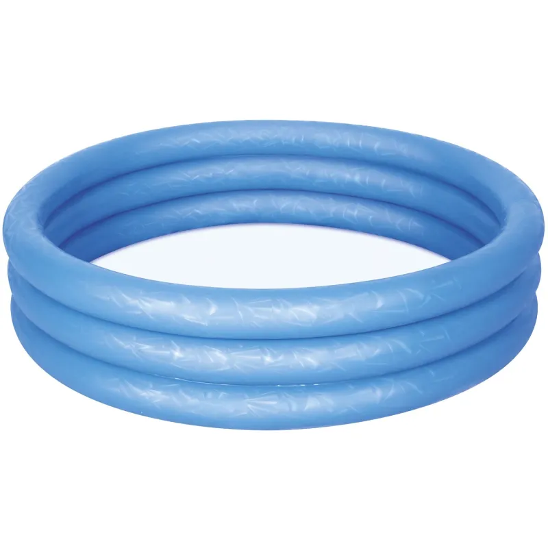 Piscină gonflabilă 122 x 25 cm albastră, ideală pentru distracția de vară