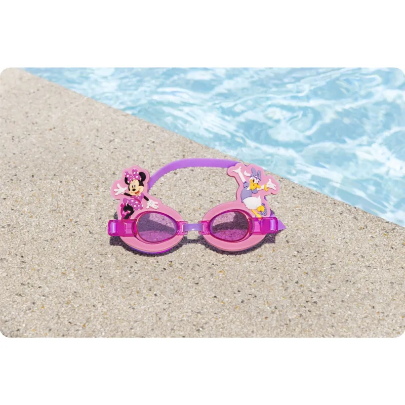 Ochelari de înot Minnie, ideali pentru copii de toate vârstele, asigurând siguranță
