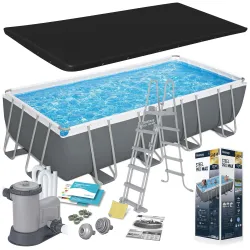 Piscină de Grădină cu Cadru 549 x 274 x 122 cm 12in1 Bestway 56465