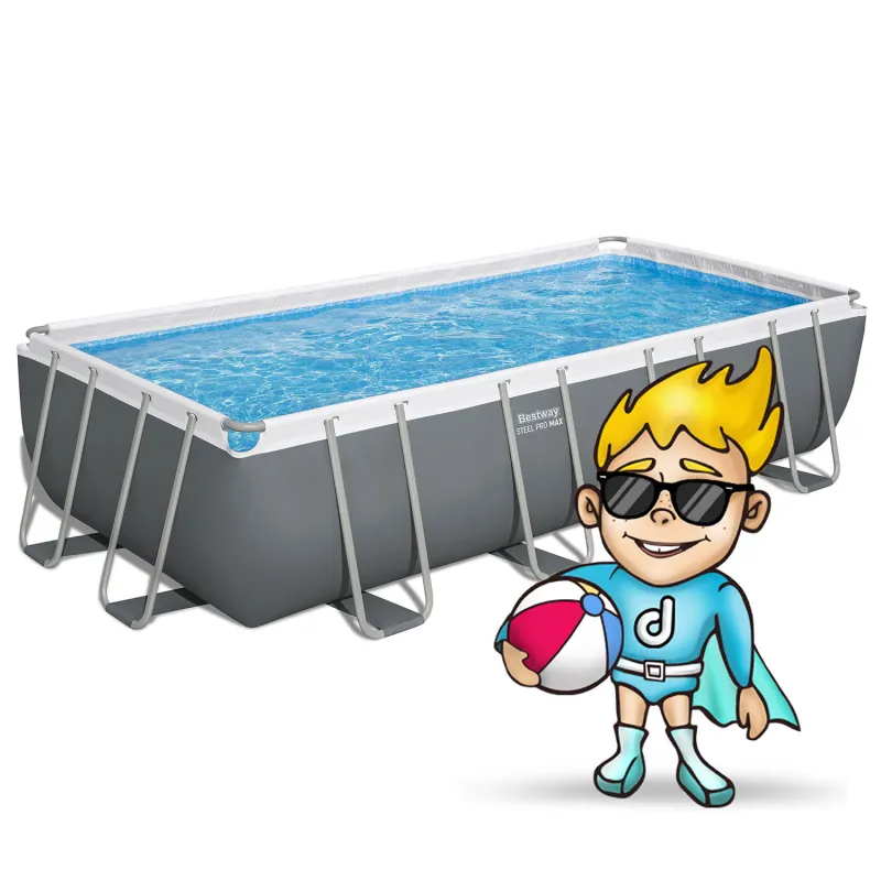 Piscină cu cadru 549 x 274 x 122 cm, perfectă pentru distracția în familie