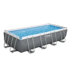 Piscină mare cu cadru 549 x 274 x 122 cm, perfectă pentru distracție în familie