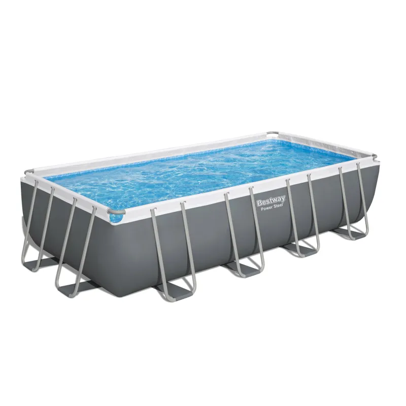 Piscină mare cu cadru 549 x 274 x 122 cm, perfectă pentru distracție în familie