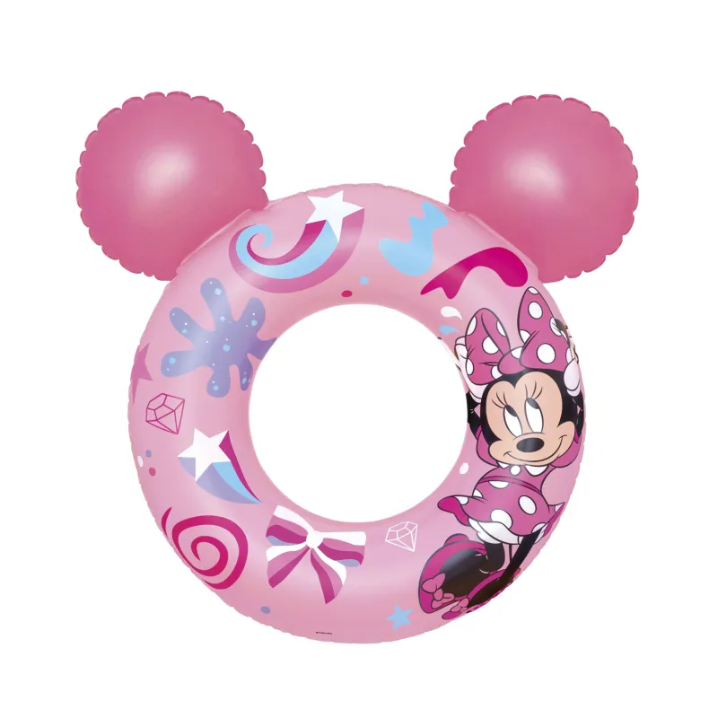 Colac de Înot Minnie 76 cm, perfect pentru distracție în grădină și activități în aer liber