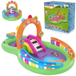 Parc de joacă gonflabil Sing 'N splash 295 x 190 x 137 cm Bestway 53117