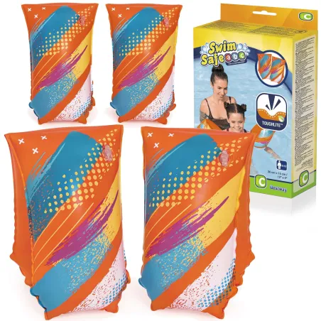 Aripioare pentru copii L/XL, ajutoare colorate pentru înotul sigur