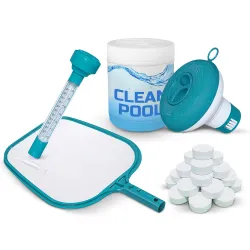 Piscină de grădină cadru 404 x 201 x 100 cm 18in1, excelentă pentru copii și adulți