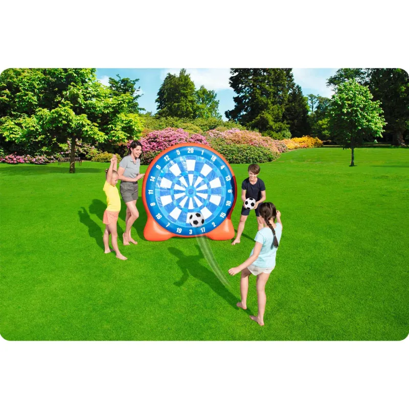 Țintă de Fotbal Gonflabil Bestway 52307 perfectă pentru distracție în grădină sau pe plajă