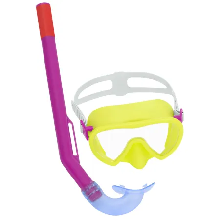 Set de scufundări galben, ideal pentru activități acvatice și snorkeling