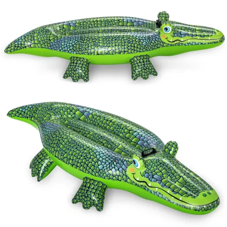 Jucărie gonflabilă crocodil 152 x 71 cm, perfectă pentru distracția în apă, Bestway 41477