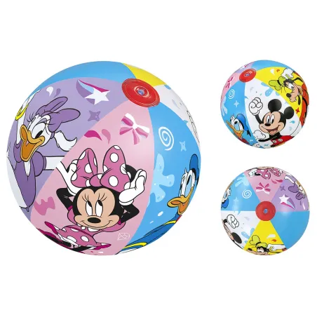 Minge de Plajă Mickey și Prietenii 51 cm, mingea gonflabilă colorată