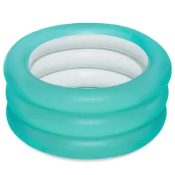 Piscină gonflabilă turcoaz - adăugare elegantă în grădina ta