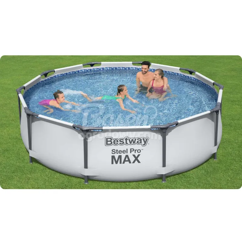 Bestway 56408 piscină de grădină 305 x 76 cm 17-în-1, perfectă pentru distracție de vară în grădină