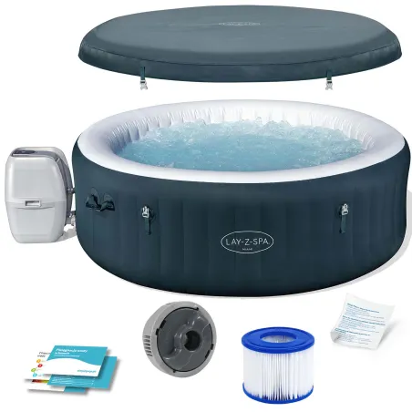 SPA gonflabil Lay-Z Miami verde pentru 6 persoane, ideal pentru relaxare