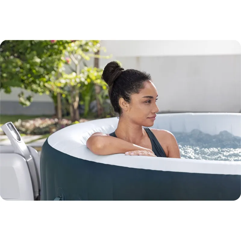 SPA gonflabil Lay-Z Miami verde pentru 6 persoane, perfect pentru grădină