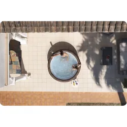 SPA Gonflabil Lay-Z Bali maro, ideal pentru grădină sau terasă