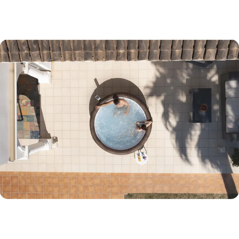 SPA Gonflabil Lay-Z Bali maro, ideal pentru grădină sau terasă