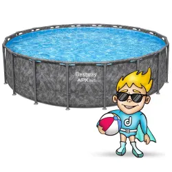 Design elegant pentru piscină 549 x 132 cm, perfect pentru grădină