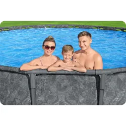 Piscină prietenoasă cu familia 549 x 132 cm pentru zile de vară distractive
