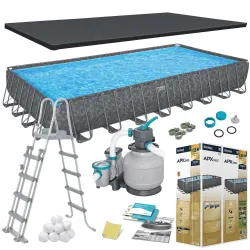 Bestway 561KJ Piscină de Grădină 956 x 488 x 132 cm 11în1