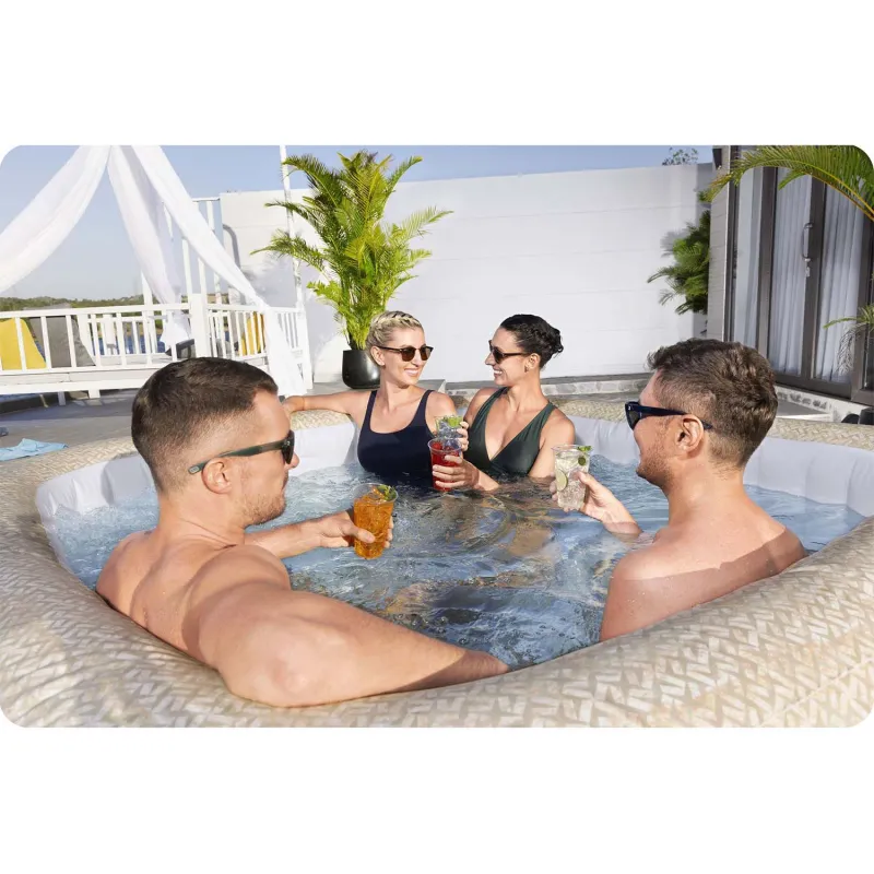 SPA Gonflabil Lay-Z Rome, perfect pentru relaxare în grădină sau pe terasă