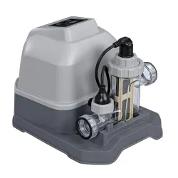 Generator de clor pentru piscine de grădină, modern și ușor de utilizat