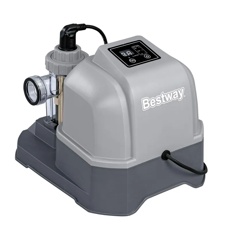 Generator de clor eficient pentru piscine de grădină, perfect pentru vară