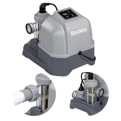Generator de clor pentru piscine de grădină, economisește timp și energie