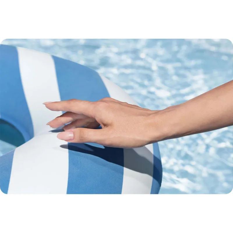 Fotoliu gonflabil Comfort Plush, ideal pentru grădină sau plajă, potrivit pentru copii și adulți