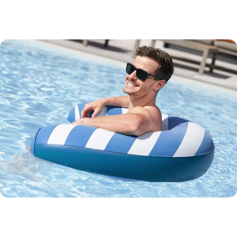 Fotoliu gonflabil Comfort Plush, ideal pentru aventuri de vară în apă, confortabil și practic